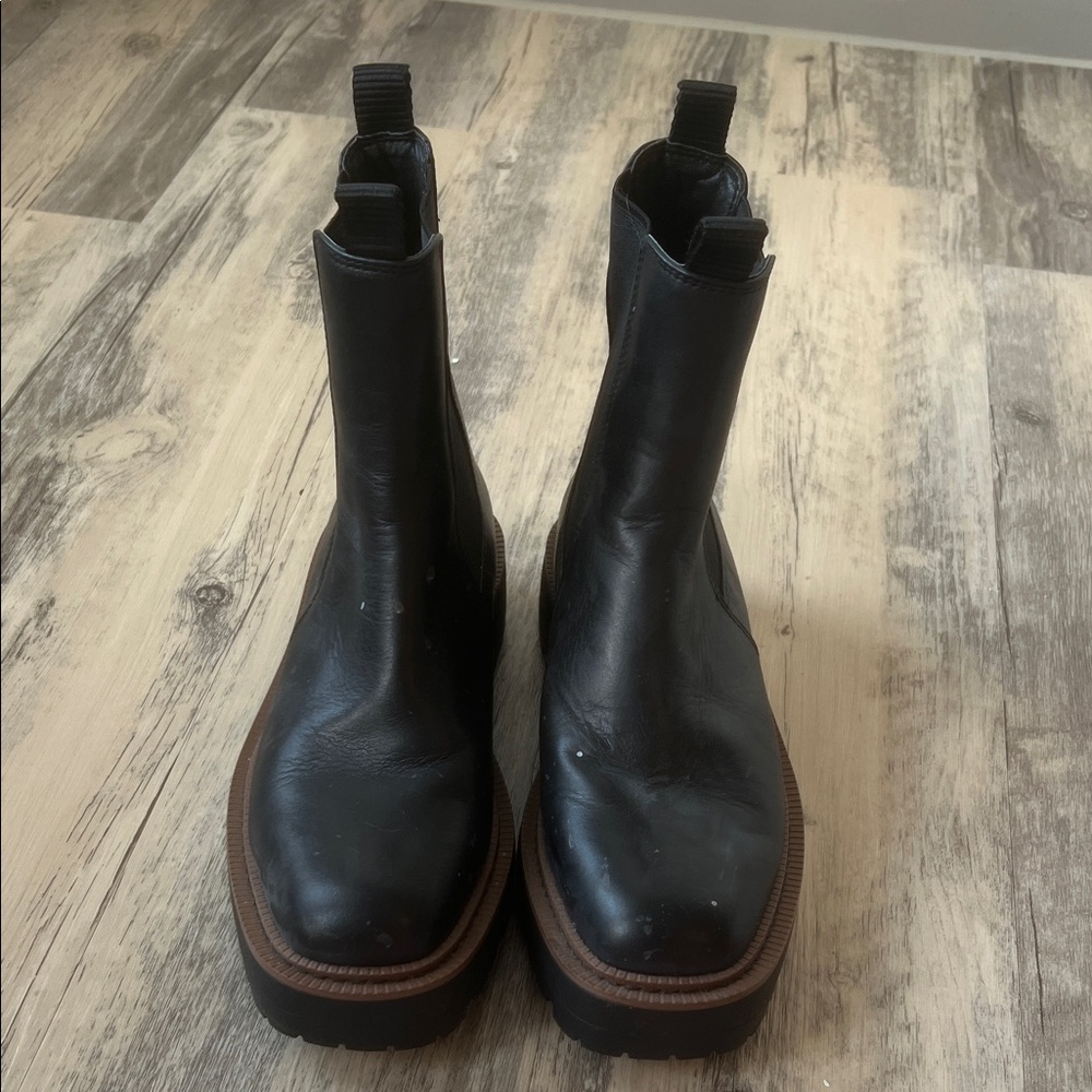 Sam Edelman Black Leather Women’s Boots